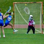 Dawgs Girls lacrosse club player on offense