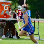 Dawgs Girls lacrosse club player on offense